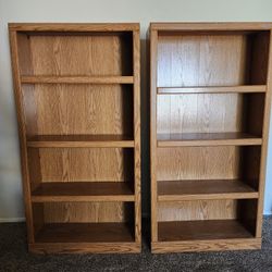 Bookcases, Set Of 2