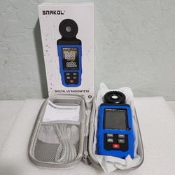 SK-8301A Spectral Illuminance Light Meter Lux CCT Color Analyzer USB Data