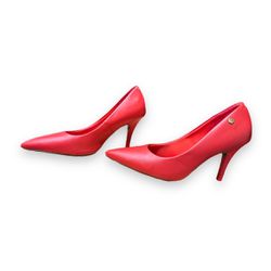High Heels Pointy Toe Pump RED 8.5