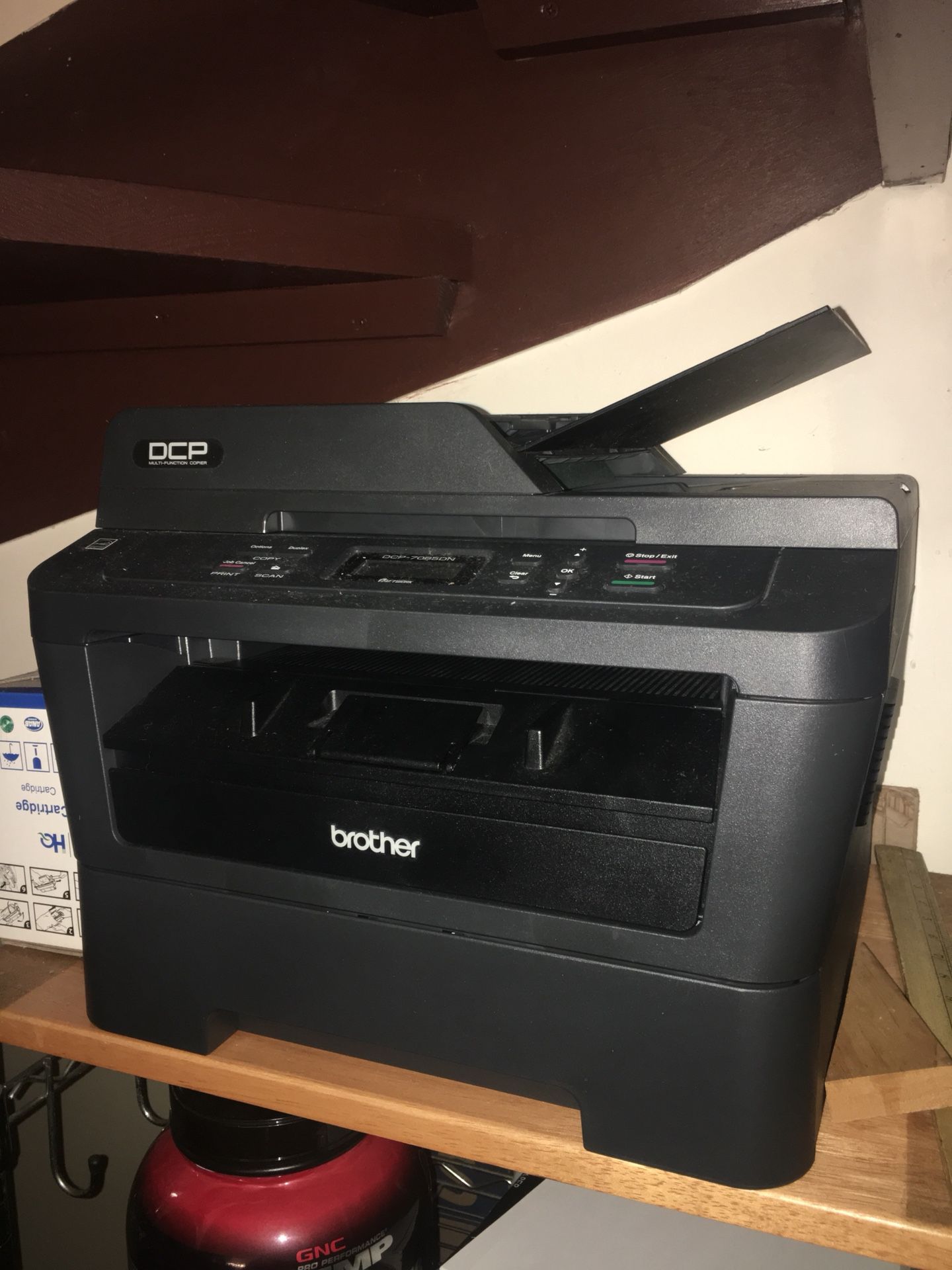 Brother DCP-L2550DW Wireless Monochrome Laser All-In-One Copier, Printer, Scanner