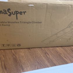 Banasuper wooden triange climber