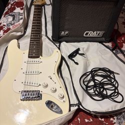 Electric Guitar And Amp 