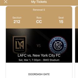 LAFC VS NEW YORK CITY FC