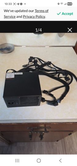 EVGA 600W 80+ Bronze PSU (Non-Modular)