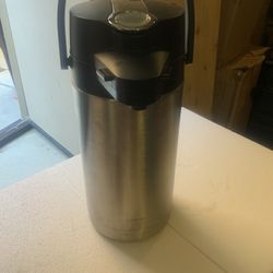 Rotating base pressure thermos   tall14in    6in base  