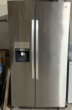 Kenmore Side-by-Side Stainless Steel Refrigerator