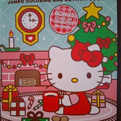 New Hello Kitty Christmas Themed Coloring And Activity Book