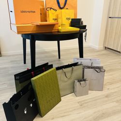 Authentic Luxury Designer Shopping Bags And Boxes