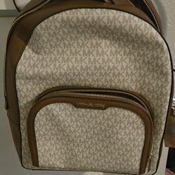 Large Authentic Michael Kors Backpack 
