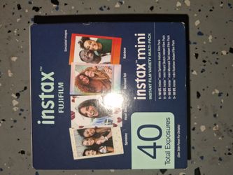 Fujifilm Instax Mini Instant Film Variety Multi-Pack 40 Exposures