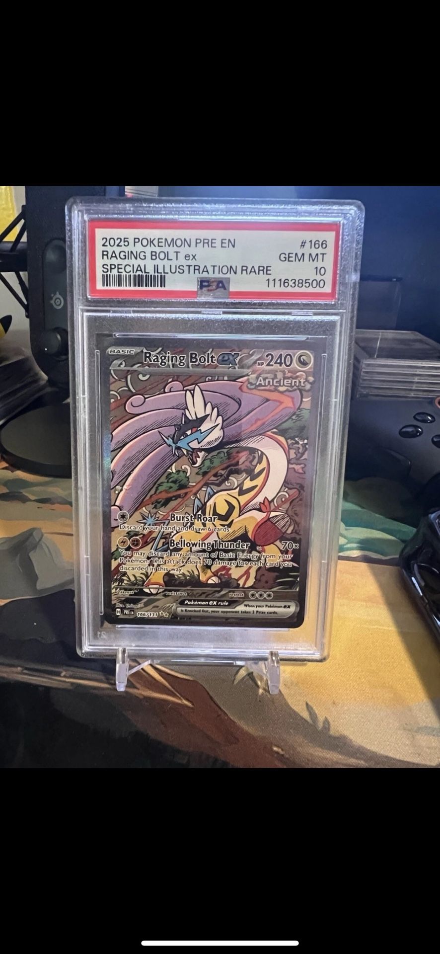 Psa 10 Raging Bolt