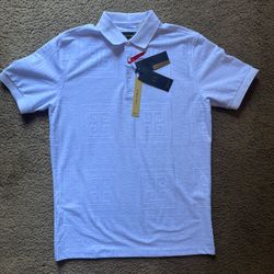 American Breed white polo