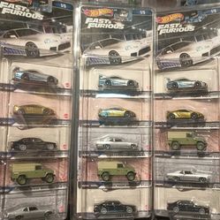 Hot Wheels Fast And Furious Set