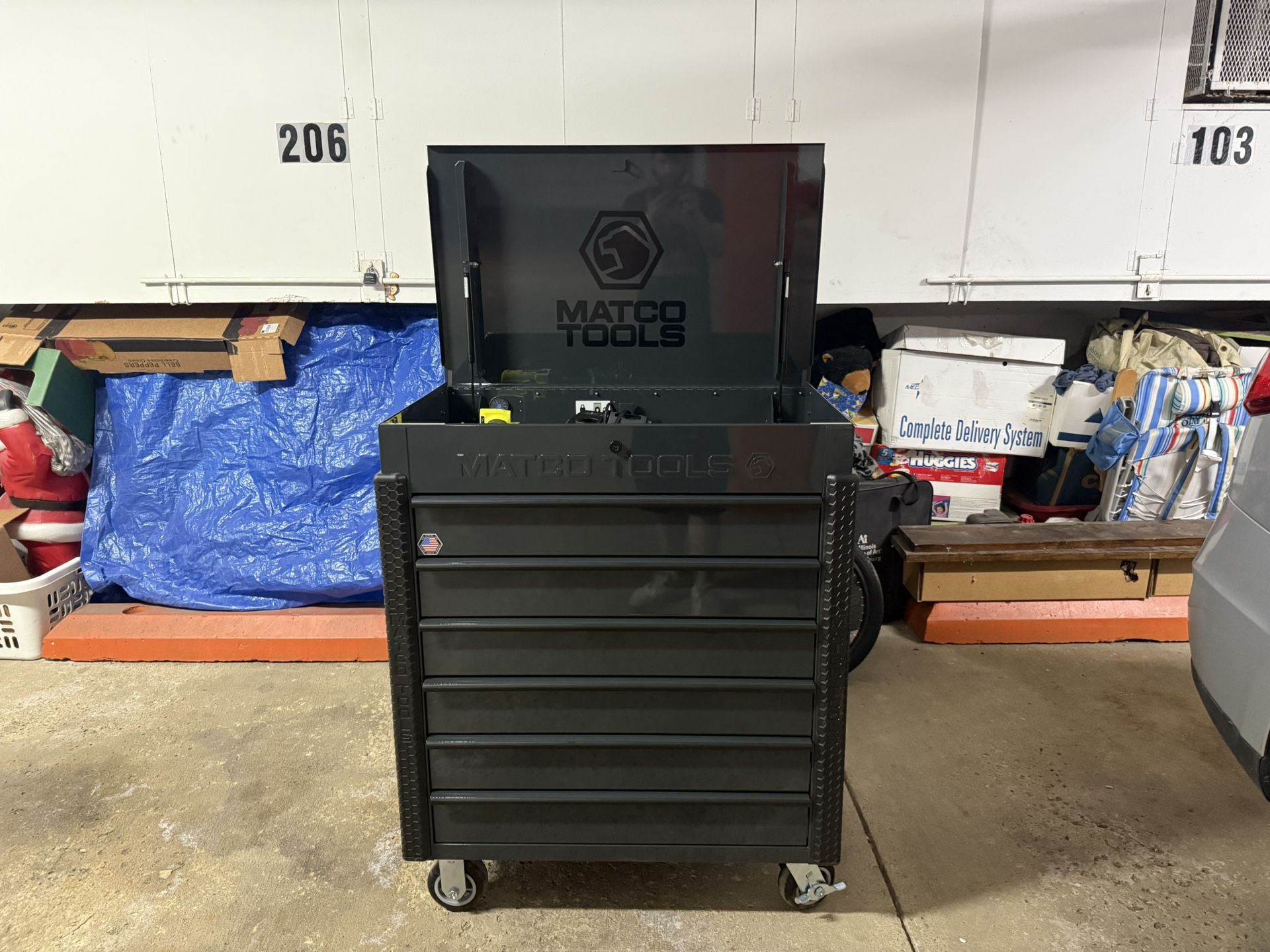 Standup Matco Tool Box