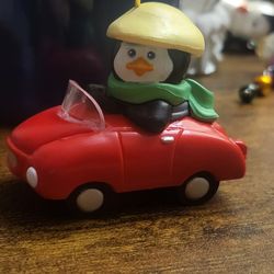 Polar car vintage hallmark ornament 1990
