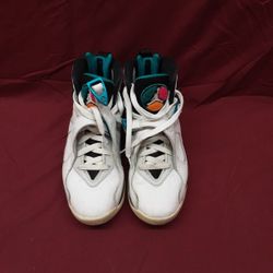 Nike Air Jordan 8 Retro South Beach 30581-113 Size 8