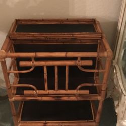 Antique Magazine Holder