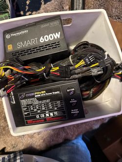 Thermaltake Smart 600W and CyberPower 800W ATX Power Supply