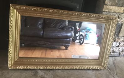 Beautiful Antique Mirror Approx 36x16