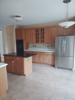 Kitchen cabinets and appliances