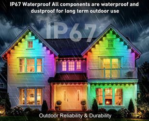 IP67 Waterproof RGB Outdoor String Lights
