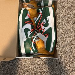Nike Dunk Off White Pine Green 10.5