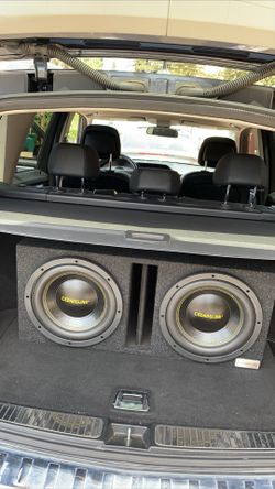 CedarsLink 12” (x2) Car Subwoofers