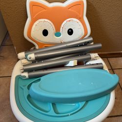 Infantino Grow-with-Me 4-in-1 Convertible High Chair, Fox-Theme,