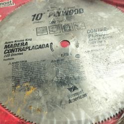 There's A Brand New Blade That Goes On A Chop Saw I Take 25 Hours