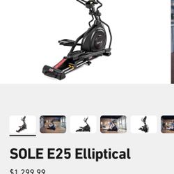 Sole E25 Elliptical 