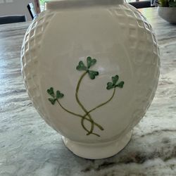 Irish Clover Vase