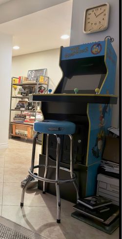 Arcade1Up The Simpsons Collectible Video Arcade Cabinet Machine WITH EXTRA GAMES PROGRAMMED IN