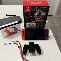 Nintendo Switch - OLED Model: Pokemon Scarlet and Violet Edition