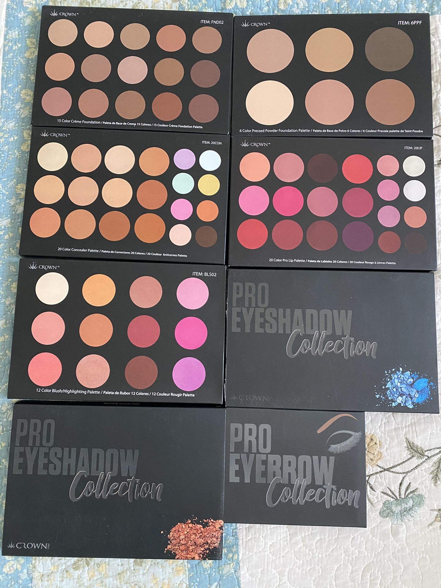 Makeup palettes