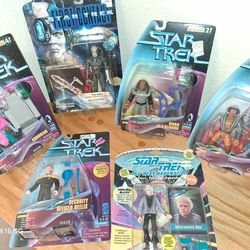 Star Trek Action Figures Lot