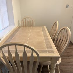 Dining Table With 4 Chairs