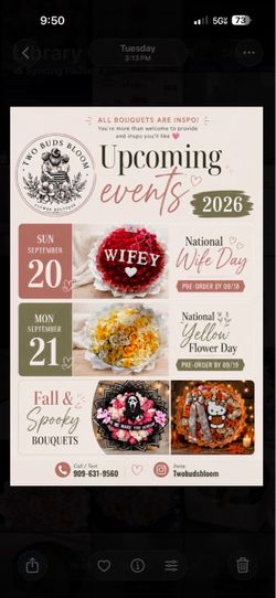 Flower bouquets / Ramos buchones