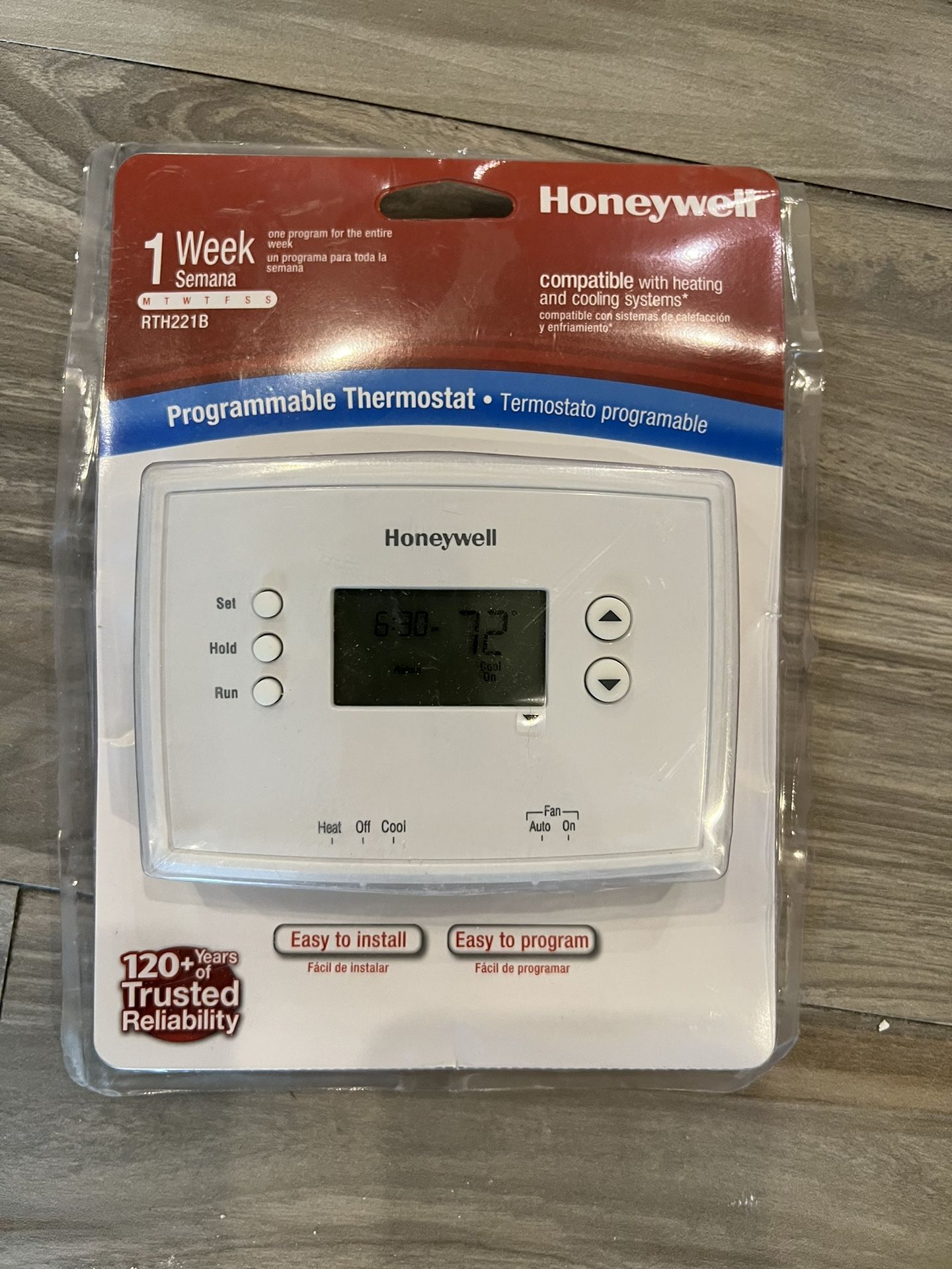 Honeywell thermostat