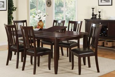7 Piece Dining Set - Espresso Color