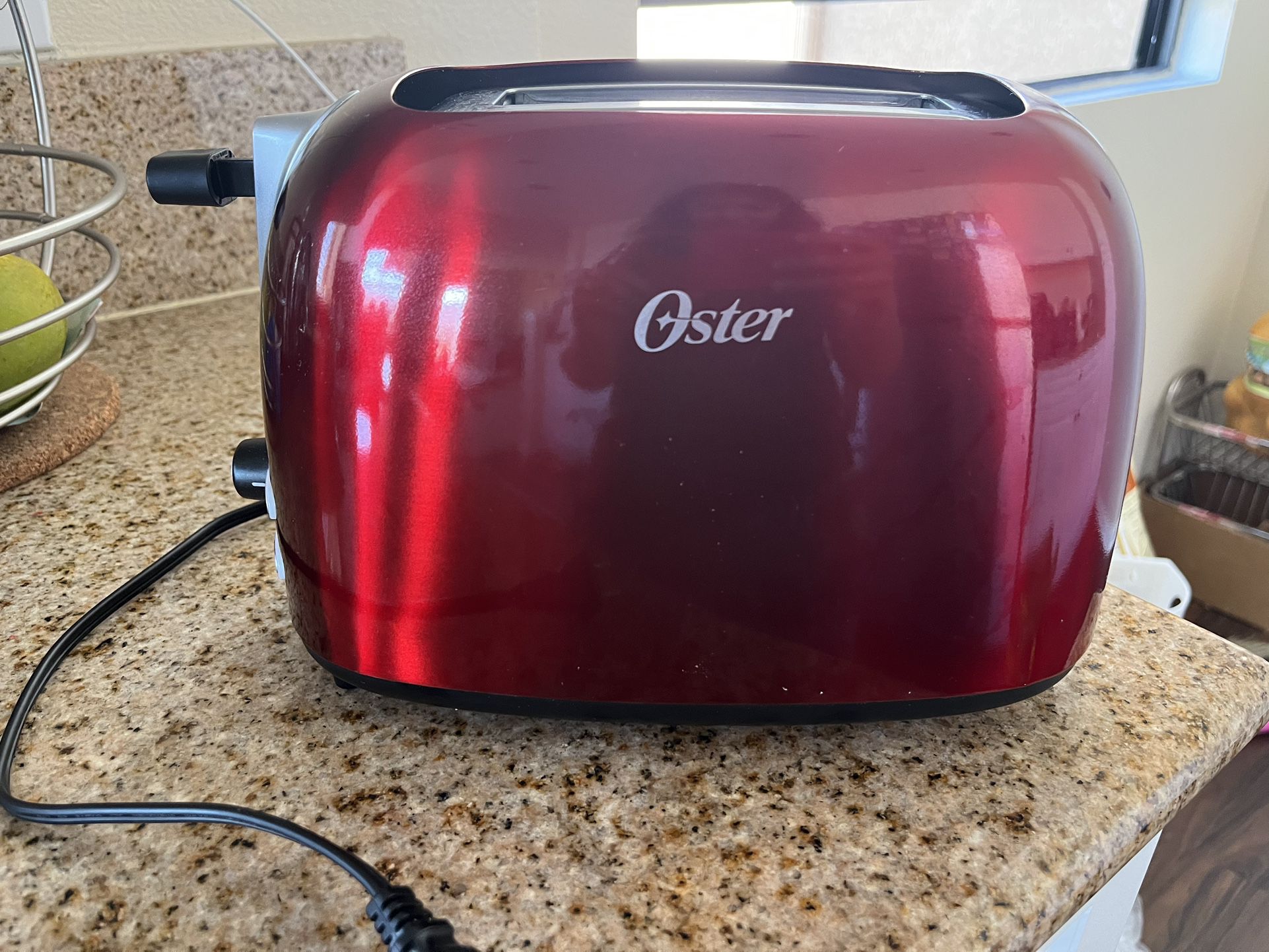Oster 2-Slice Toaster, Red,