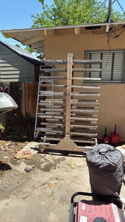 Wooden Drying Rack On Wheels