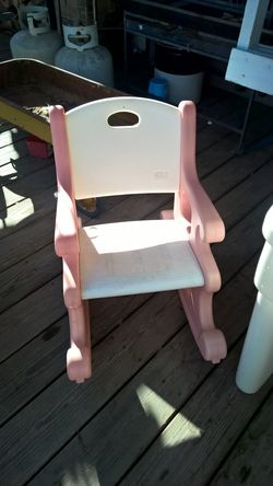 Vintage little tikes rocking chair