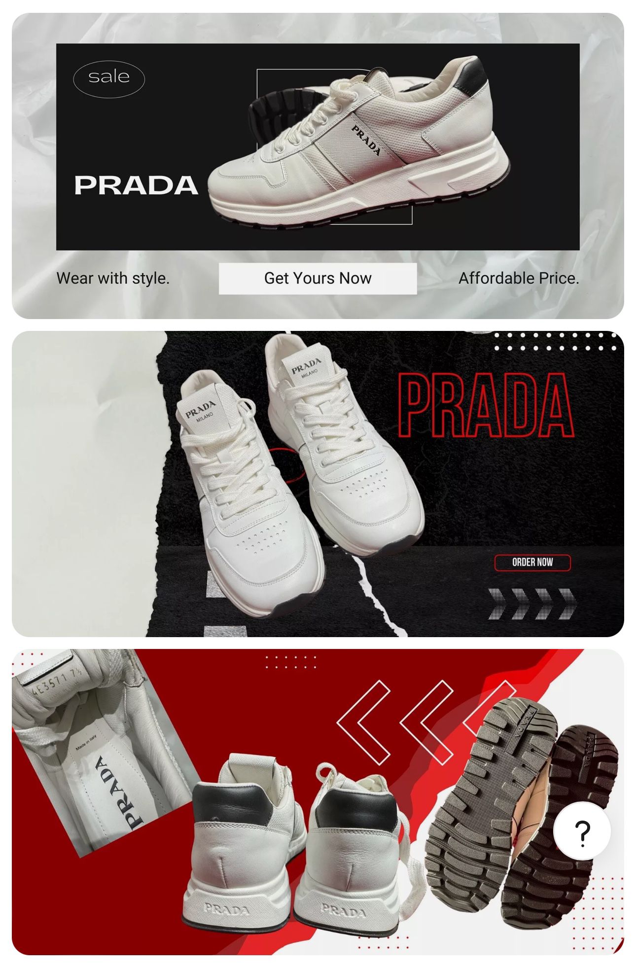 Prada Shoes 🔥🔥🔥
