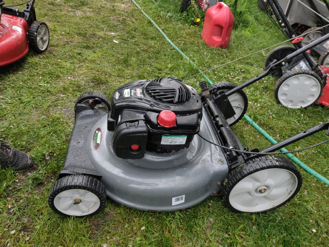 Craftsman precision plus 3 in 1 lawn mower no bag for Sale in