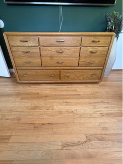 Mid century modern dresser set