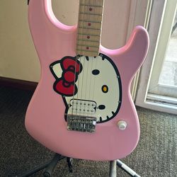 Fender Squier Hello Kitty