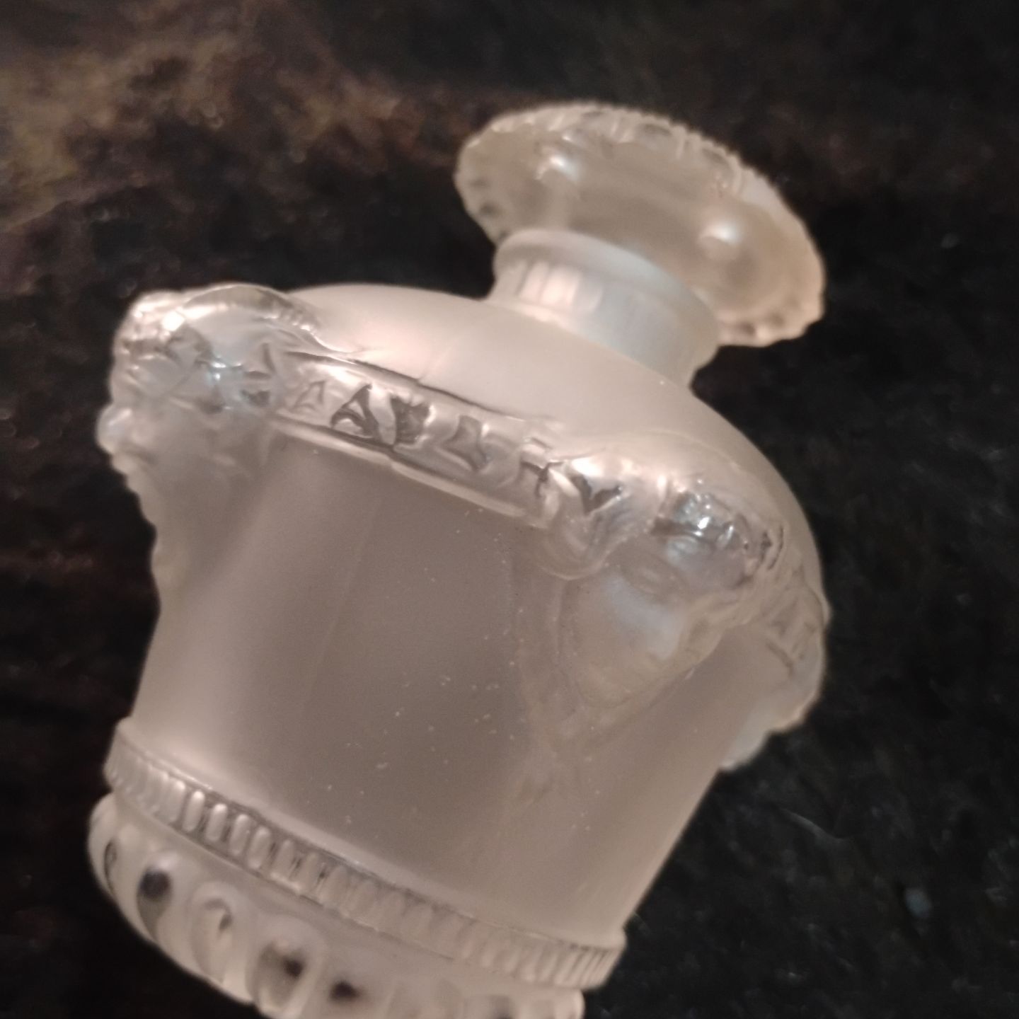 René Lalique Perfume Bottle "Guerlain Bouquet of Fauns."