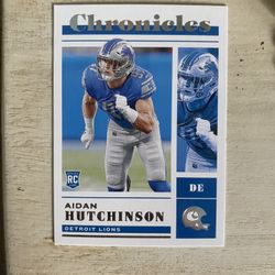 Aidan Hutchinson Rookie Card