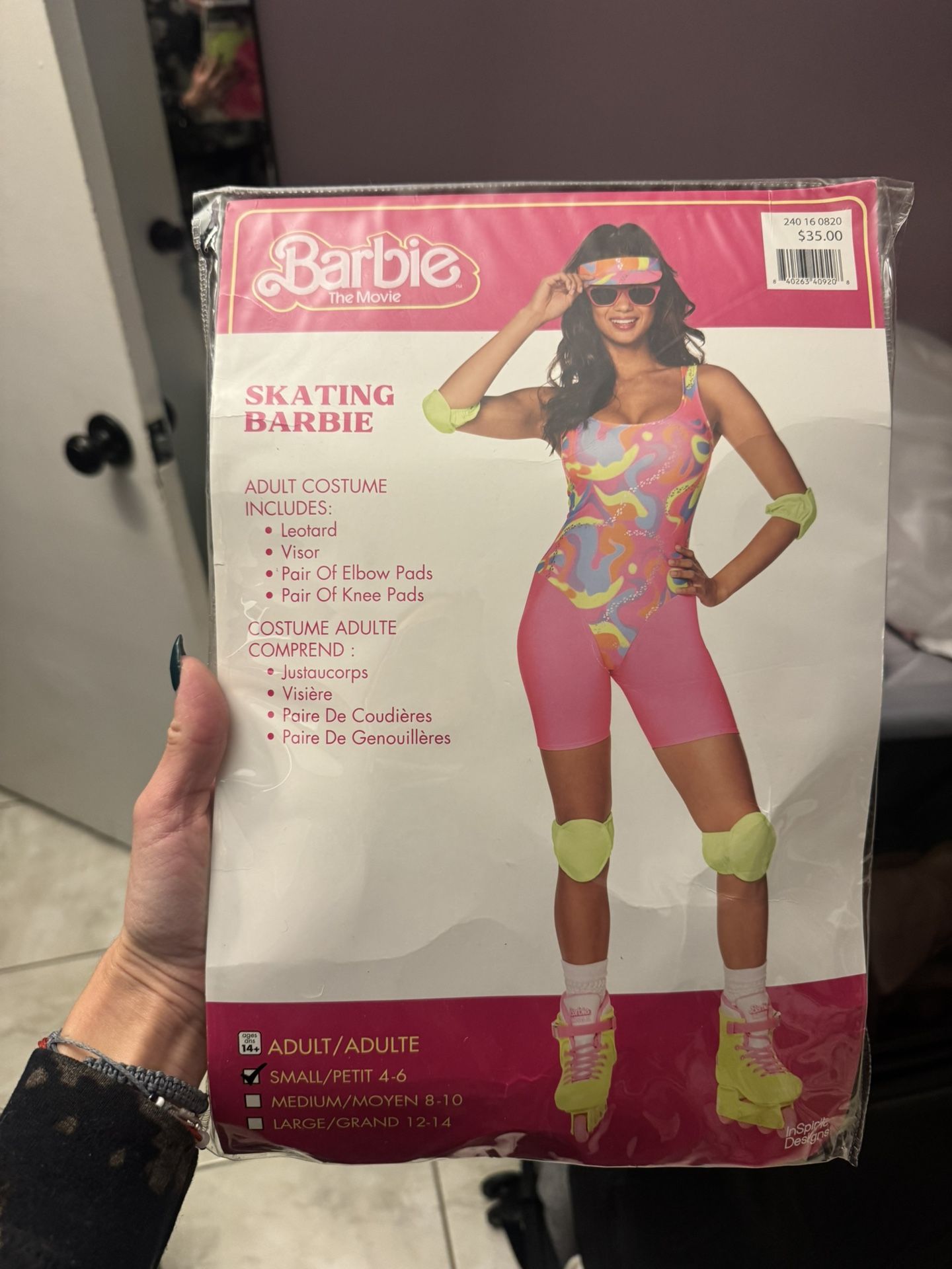 Skating Barbie Costume