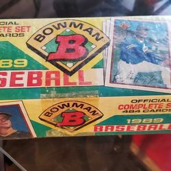 1989 Unopened Baseball Cards